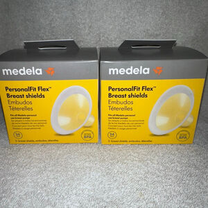 NIB Medela PersonalFit Flex Breast Shields 24mm (2 shields/bx) Lot Of 2 Boxes